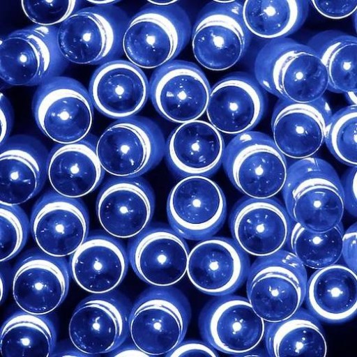 LED GARLANDOVÉ SVETLÁ 5M 50 LED DEKORATÍVNE SVETLÁ NA BATÉRIU 3XAA