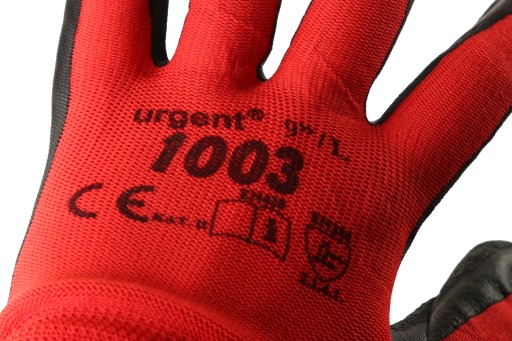 LATEXOVÉ PRACOVNÉ RUKAVICE URG1003 STRONG ODOLNÉ veľkosť 8