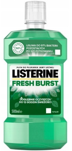 Ústna voda Listerine Fresh Burst 500 ml
