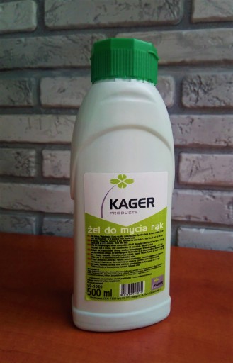 KAGER OHS gél na umývanie rúk 0,5L