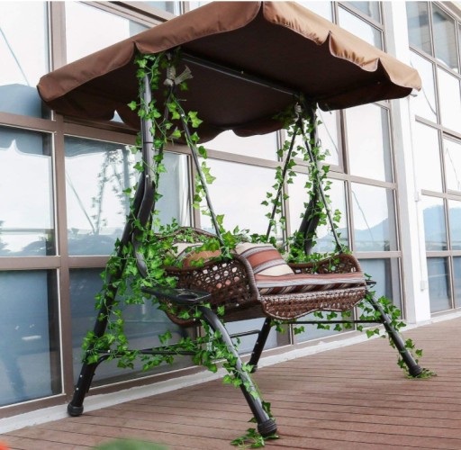6m Umelé Ivy GIRLAND Kvety na balkón x3