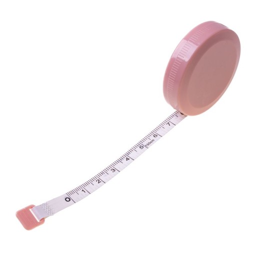 Centimeter, meter, krajčírsky meter - ružová 150 cm