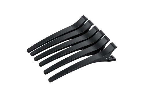 Spony Sponky Kadernícke Sponky do vlasov Čierne ROVNÉ 12,5cm 6 KS