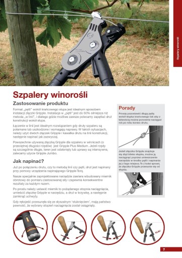 Gripple - Malé konektory na napínanie napínacích drôtov s priemerom 1,40-