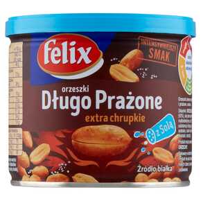 ARAŠIDY FELIX, DLHO PRAŽENÉ, SOLENÉ 140G