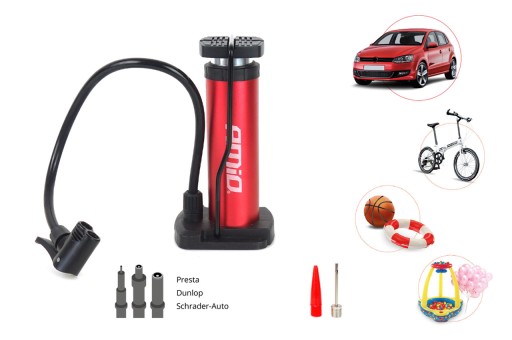 Kovová nožná pumpa MINI PU05