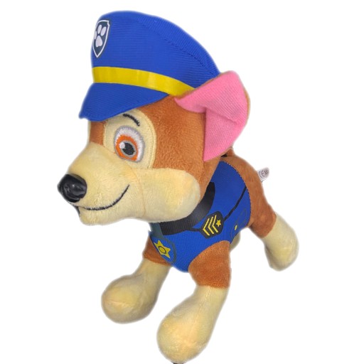 Tlapková patrola CHASE PLYŠOVÝ MASKOT 20CM SPIEVAJÚCI ZVUK Z ROZPRÁVKY