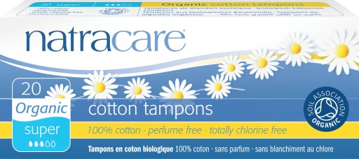 HYGIENICKÉ TAMPÓNY, NEBIENENÉ CHLÓROM, SUPER 20 KS