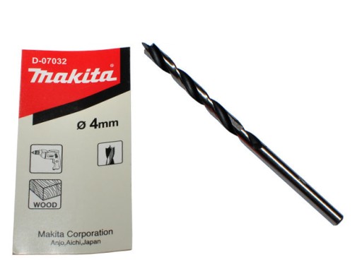 Makita cylindrický vrták do dreva 4 mm x 75 mm