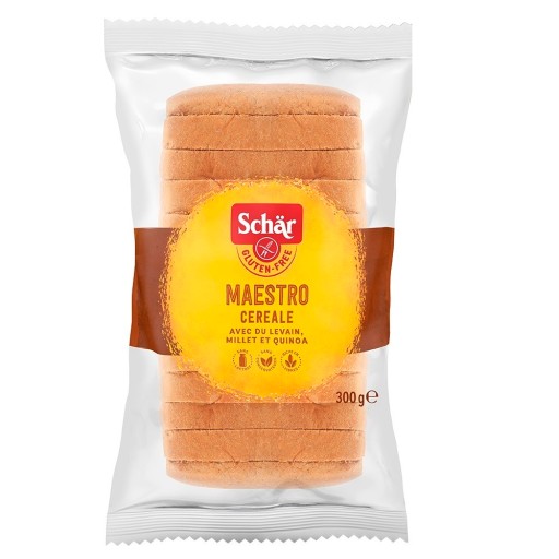 SCHAR Bezlepkový, bezlaktózový viaczrnný chlieb Maestro Cereale (300 g)