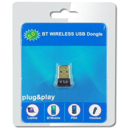 MINI ADAPTÉROVÝ DONGLE USB BLUETOOTH 5.0 UNIVERZÁLNY