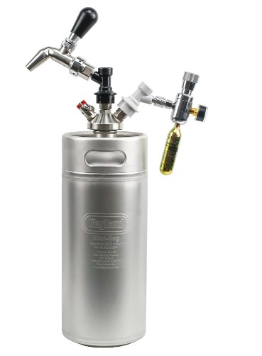 ŠEDÝ 7/16 Ball Lock Keg Pepsi konektor Corny