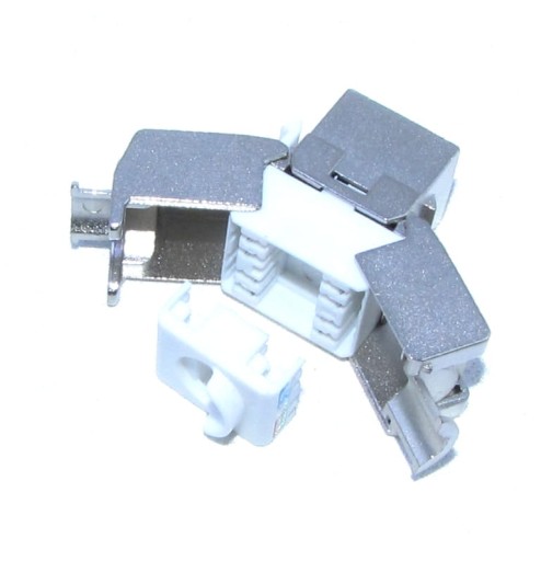 Zásuvka RJ45 CAT keystone. 6A FTP tienené