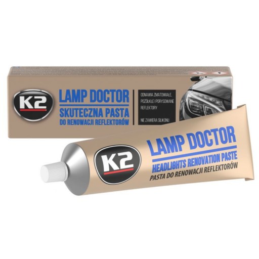 Pasta na renováciu svetlometov K2 LAMP DOCTOR
