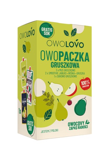 OWOLOVO OWOPACZKA Hruška KRÁTKY DÁTUM