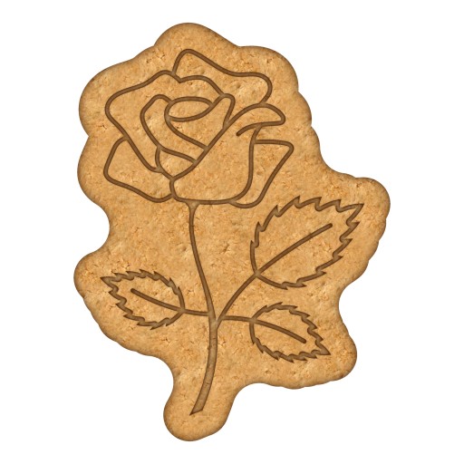 VEĽKONOČNÁ formička Vykrajovačka na perníčky EASTER Flower Rose 8cm