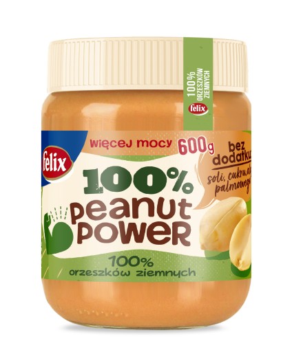 Felix Arašidová pasta 100% 600 g arašidov