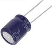 KONDENZÁTOR 220uF/50V PANASONIC cena za 10ks/1775B