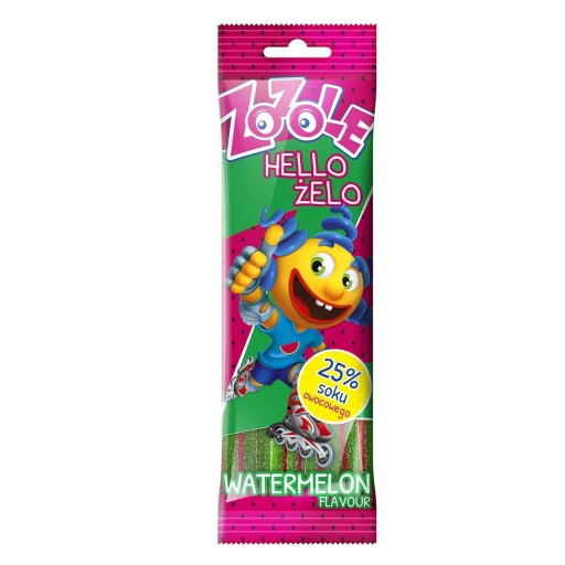 Mieszko Zozole Vodný melón Kyslé želé 75g x 3 ks