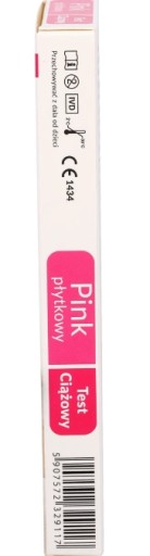 Tehotenský test, Pink, tanier