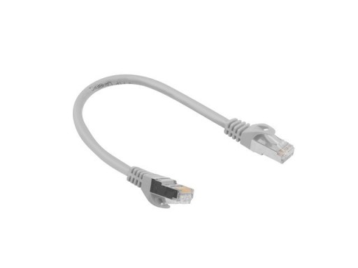 LANBERG Patchcord Lanberg FTP kat.6 0,25m sivý