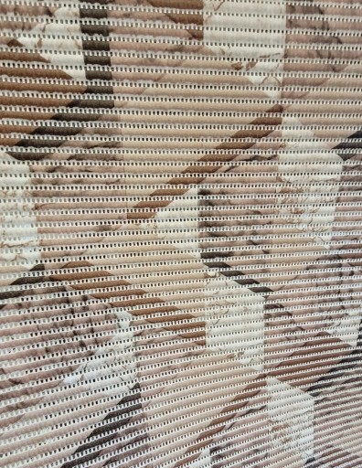 Metrová kúpeľňová predložka, mäkká, rýchloschnúca, 65 cm x 10 cm, MAT-013
