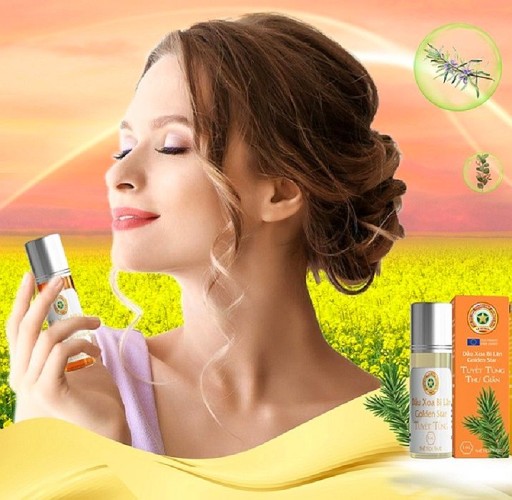 CÉDROVÝ LIEČIVÝ OLEJ Roll-On ZLATÁ HVIEZDA NA BOLESŤ A PRECHLADNUTIE TIŠÍ NERVY