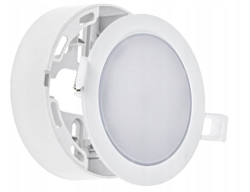Prisadené LED stropné svietidlo 2v1 okrúhle 6W 3000K 750lm IP20