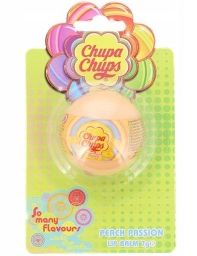 Chupa Chups Balzam na pery Peach Passion Roll-on balzam na pery
