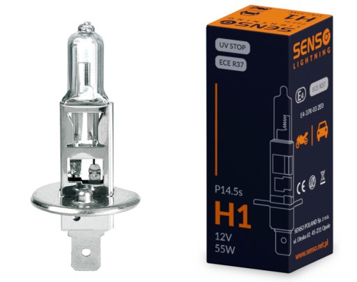 SENSO H1 ŽIAROVKA 12V 55W P14,5s E4 SCHVÁL.