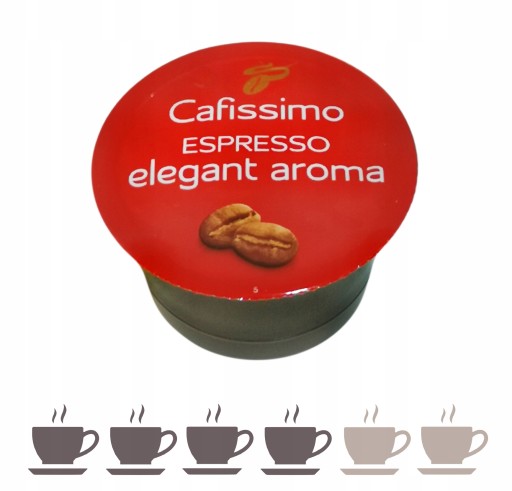TCHIBO CAFISSIMO ESPRESSO ELEGANTNÉ 10 KAPSULÍ FV