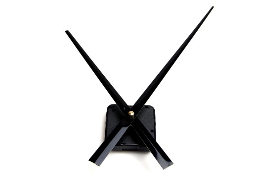 HT quartzový mechanizmus, ručičky pre 24cm hodiny