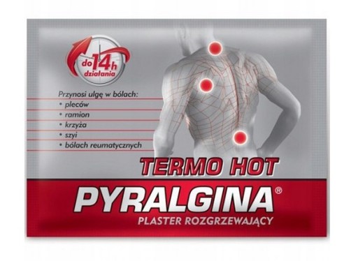 PYRALGINA TERMO HORÚCA vyhrievacia náplasť 1 kus