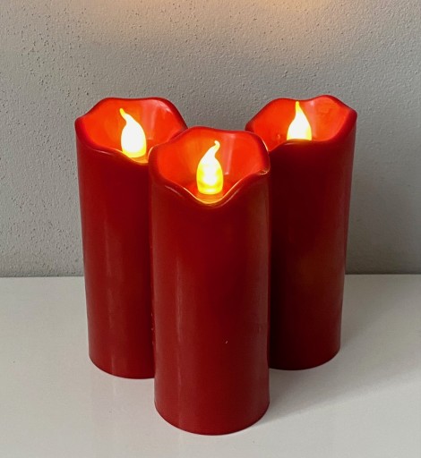 LED sviečka 12,5 cm / 5 cm Subito plameňový efekt