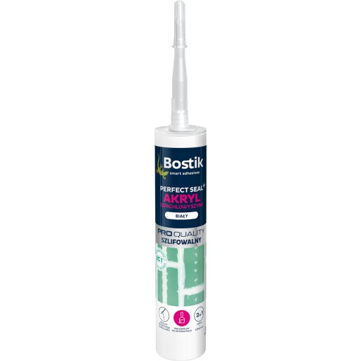 Bostik PERFECT SEAL ACRYLIC FAST Putty White 280 ML