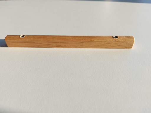 Nábytkové madlo zábradlia v tvare U, dĺžka 210mm, šírka 160mm