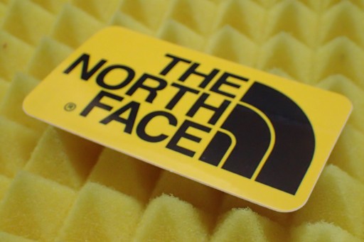 NÁLEPKA NA NÁLEPKU SEVERNÁ FACE 8,9 x 5 cm