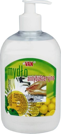 Antibakteriálne mydlo s dávkovačom 0,5l