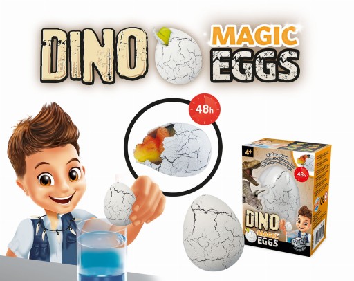 Učenie a zábava Čarovné dinosaurie vajíčko Buki 4+