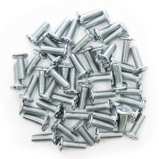 Montážna sada Qoltec M16 pre rackové skrine 50 ks.