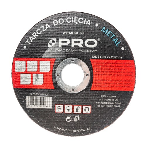 ŠTÍT NA KOV 230X2.0X22.23 WT-504 PRO