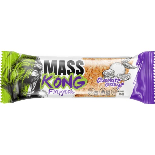 ENERGY BAR sacharidy pomaranč Hiro.Lab Mass Kong Flap Jack 80g