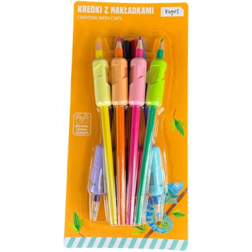 Kayet pastelky s hrotmi, 8 ks - ideálne pre deti