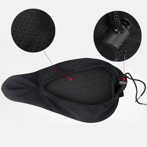 Poťah na sedlo na bicykel Gel Amortized Cover Obal na sedlo