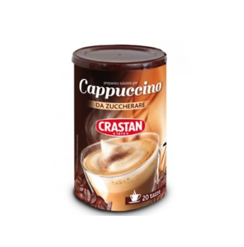 Crastan Cappuccino da Zuccherare instantné cappuccino bez cukru 250g