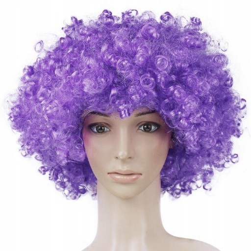 HIT AFRO parochňa parochne KARNEVALOVÝ PLES FIALOVÁ