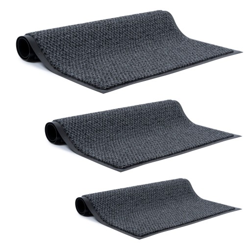 VSTUPNÁ ABSORPČNÁ ROHOŽKA DO OBUV, GUMA, PROTIŠMYK, 40x60