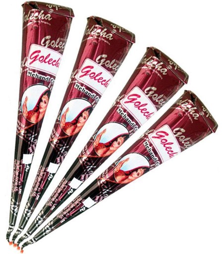 Golecha Henna na tetovanie Medená HNEDÁ 30g x 4