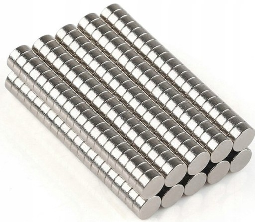 NEODYMOVÝ MAGNET 4x2mm okrúhly 50 ks.