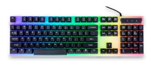 RGB ESPORT RETRO HERNÁ MECHANICKÁ KLÁVESNICA